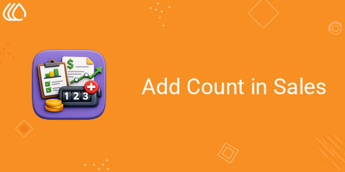 Add Count in Sales