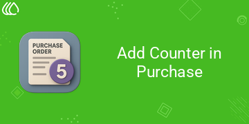 Add Counter in Purchase