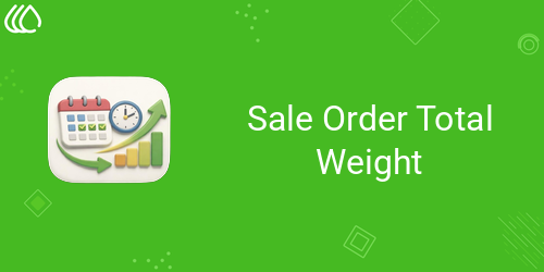 Sale Order Total Weight