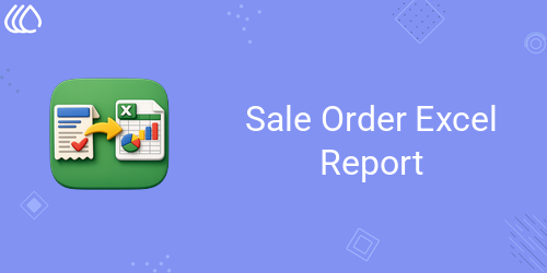 Sale Order Excel Report