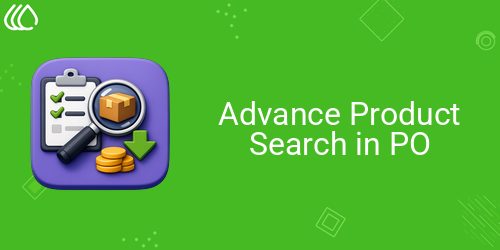 Advance Product Search in PO