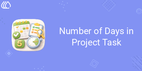 Number of Days in Project Task