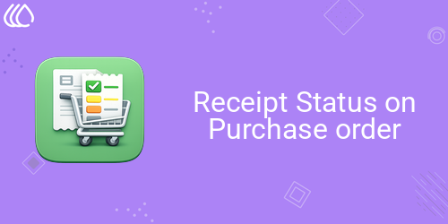 Receipt Status on Purchase order