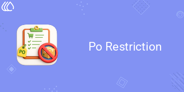 Purchase Order Restriction