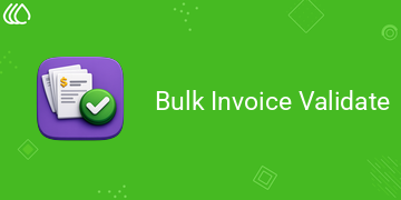 Bulk Invoice Validate