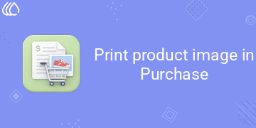 Print product image in Purchase