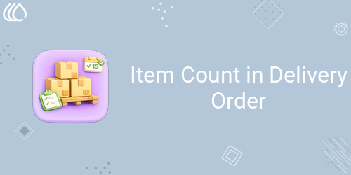 Item Count in Delivery Order