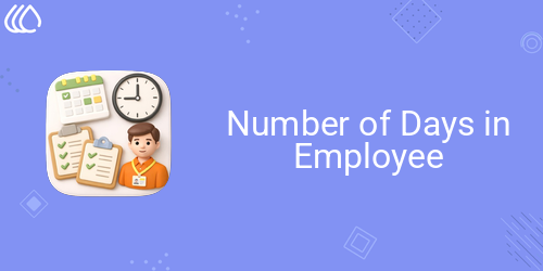 Number of Days in Employee
