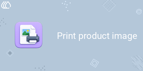 Print product image