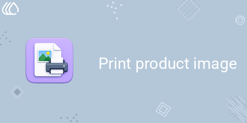 Print product image