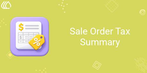 Sale Order Tax Summary