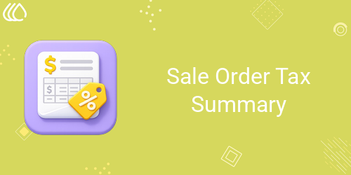 Sale Order Tax Summary
