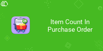 Item Count In Purchase Order