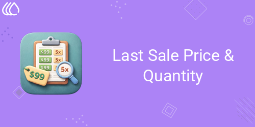 Last Sale Price & Quantity