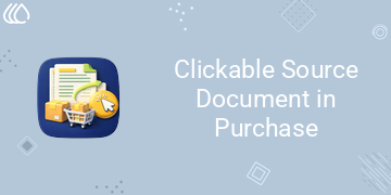 Clickable Source Document in Purchase