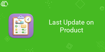 Last Update on Product