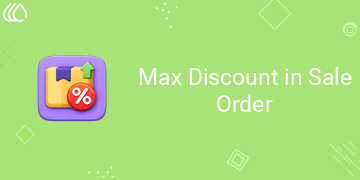 Max Discount in Sale Order