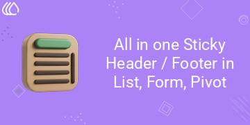 [eg_all_in_one_sticky_V19] All in one Sticky Header Footer In List , Form , Pivot (19.0)