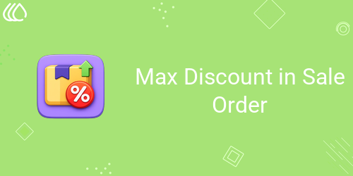 Max Discount in Sale Order
