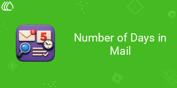 Number of Days in Mail
