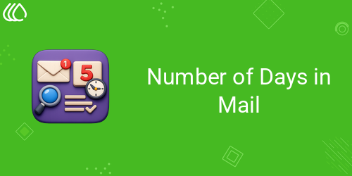 Number of Days in Mail