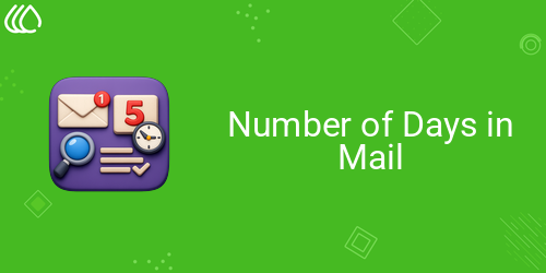 Number of Days in Mail