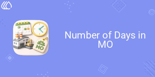 Number of Days in MO