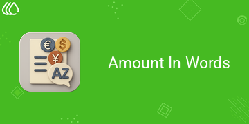 [eg_amount_in_words_V19] Amount In Words (19.0)