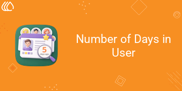 Number of Days in User