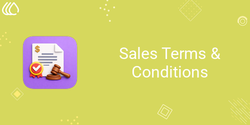 Sales Terms & Conditions