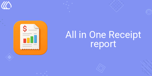 All in One Receipt report