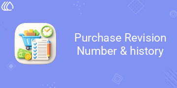 [eg_purchase_revision_V19] Purchase Revision Number & history (19.0)