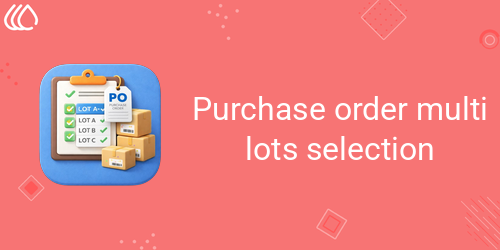 Purchase Order Multi Lots Selection