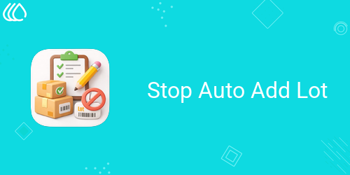 Stop Auto Add Lot