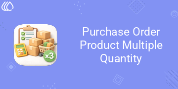 Purchase Order Product Multiple Quantity