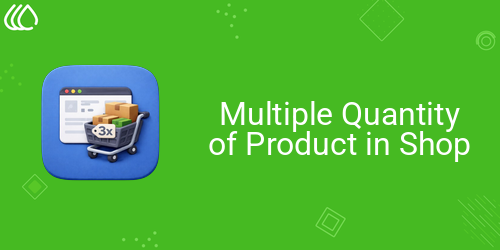 Multiple Quantity of Product in Shop
