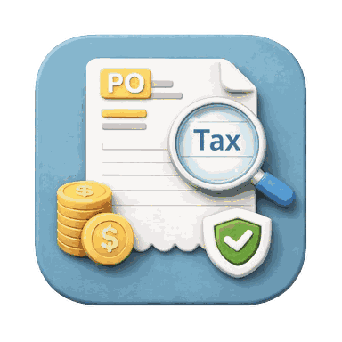 Tax Amount on Purchase Order