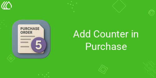 Add Counter in Purchase | INKERP