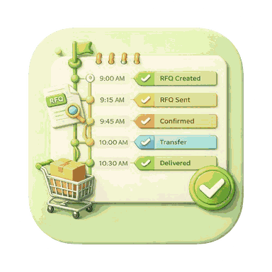 Purchase Order Timeline