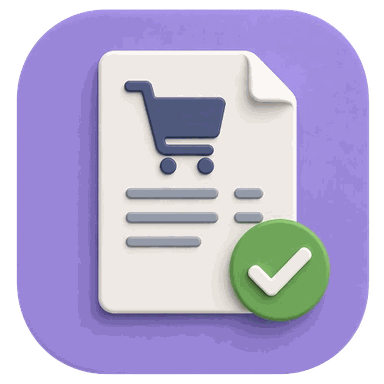 Purchase Order Receipt report