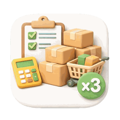 Purchase Order Product Multiple Quantity