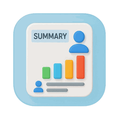 All in one summary in customer