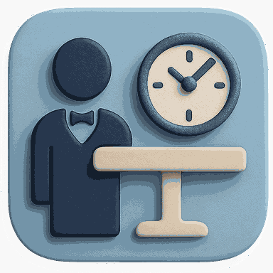 Waiter and Table Time Tracking System