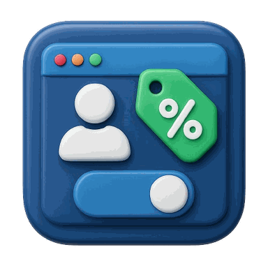 Website Discount Per Customer For Enterprise