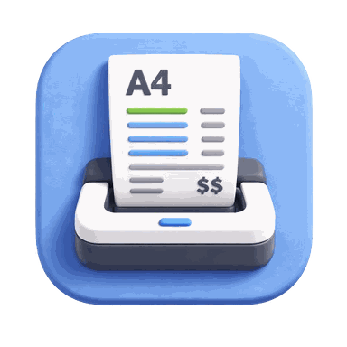 POS A4 Ticket