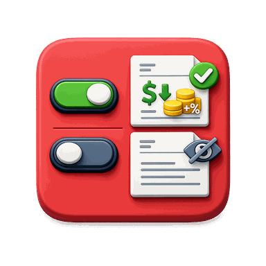 Hide Sale Margin